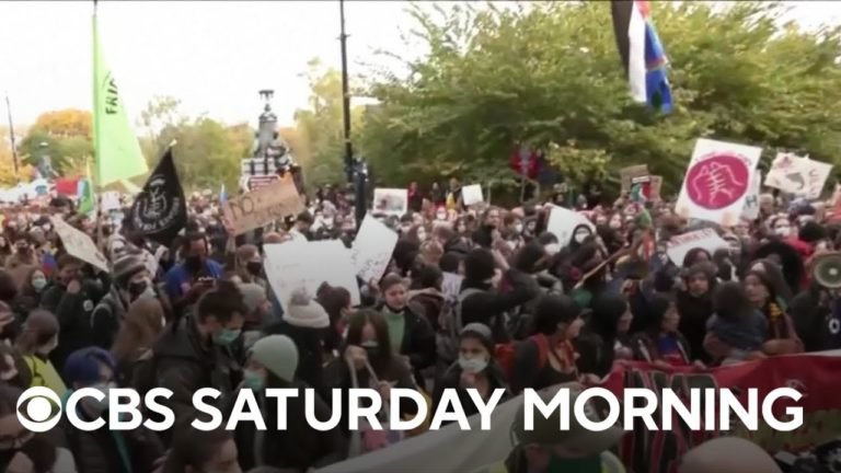 Thousands expected to march in Glasgow against fossil fuels at U.N. climate summit