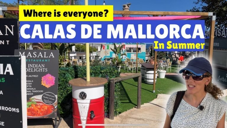 Is Calas de Mallorca the QUIETEST Resort in Majorca?