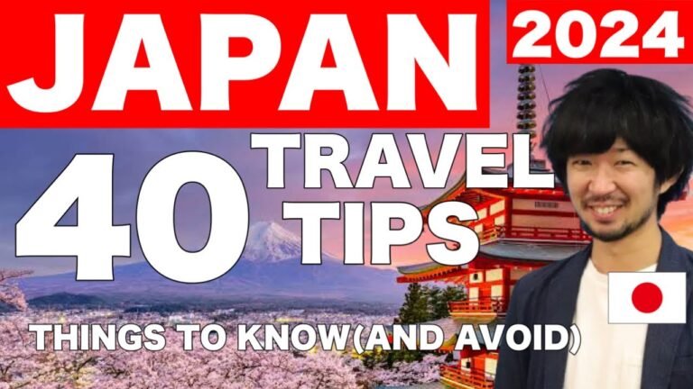 JAPAN UPDATED | 40 Must Know JAPAN Travel Tips (and what NOT to do) FULL GUIDE! | Travel Update 2024