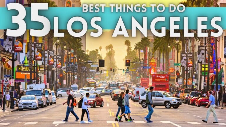 Best Things To Do in Los Angeles 2024 4K