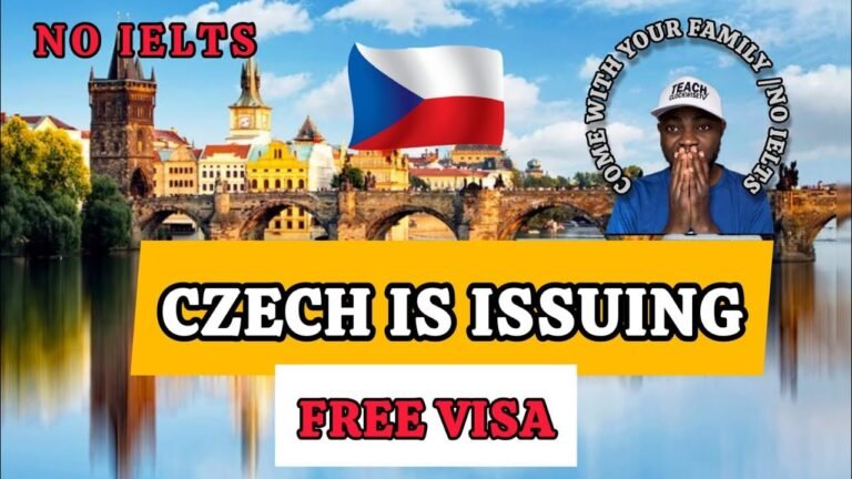 Move To Czech Republic via this Route : Free Work Permit