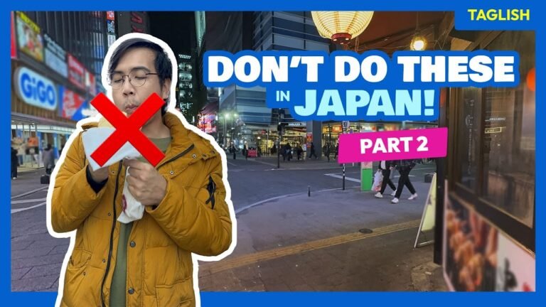 Top 15 JAPAN Travel Mistakes to Avoid Making (PART 2) • The Poor Traveler