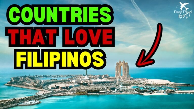 Top 10 Countries Where Filipinos Are Welcome