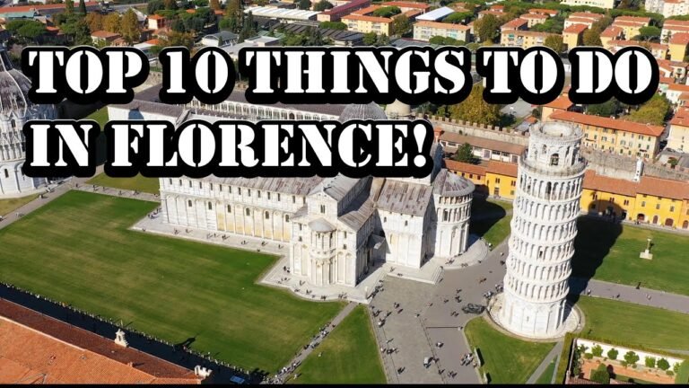 TOP 10 Things to do in FLORENCE