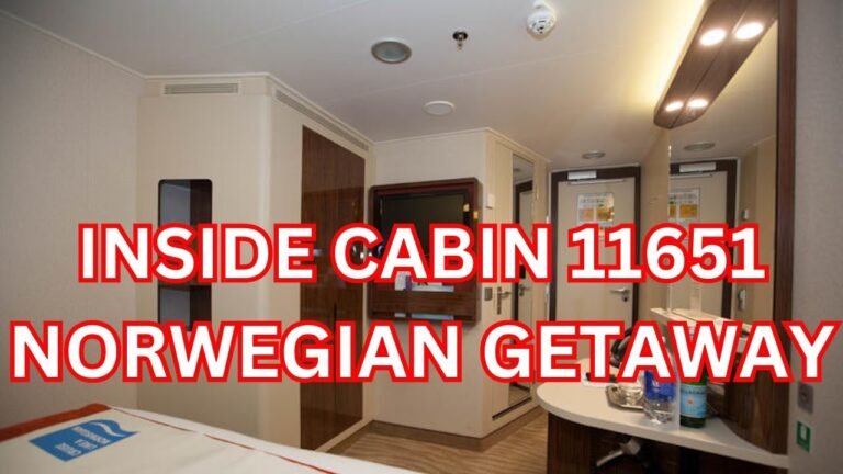 Inside Cabin 11651, Norwegian Getaway 2024