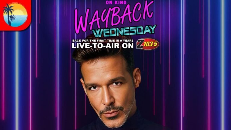 Wayback Wednesday Live To Air On Z103.5 Bodega On King