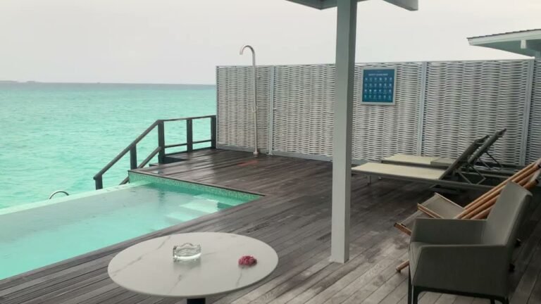 Kuramati Island Resort Maldives Water Villa with Pool #kuramathi #maldives #maldivesresorts